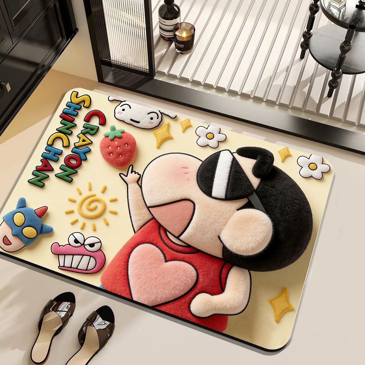 Cartoon Character Bath Mat — product view 1