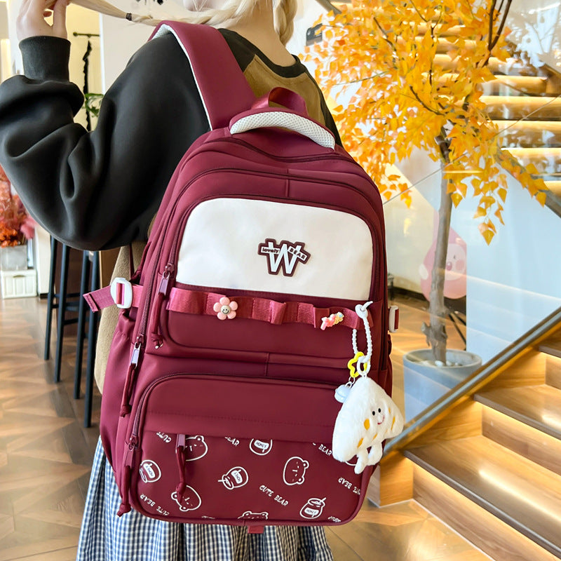 Cute Cartoon-Themed Backpack LoungeYard 1791204791 — product view 1