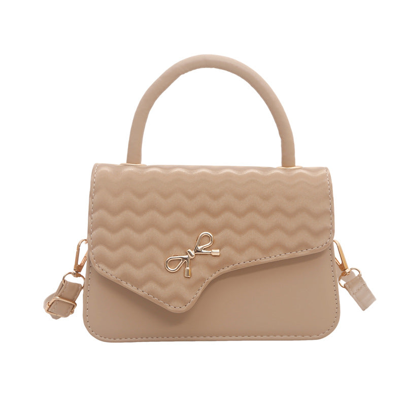 WoChic Textured Handheld Satchel Bag LoungeYard — product view 5