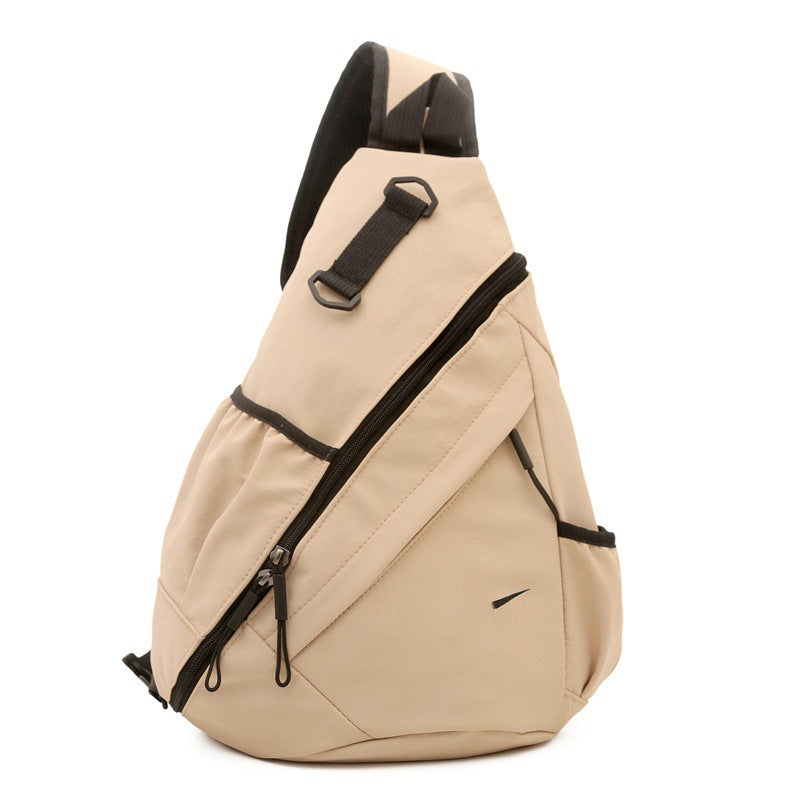 Practical shoulder bag with versatile compartment design LoungeYard — product view 2