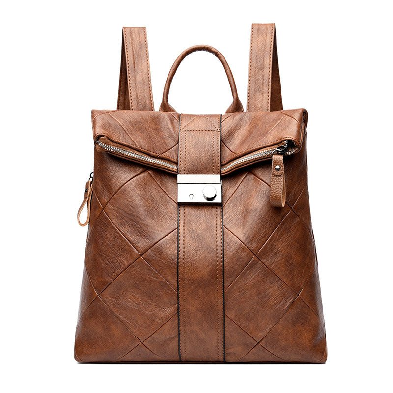 Chic Textured Backpack LoungeYard — product view 6