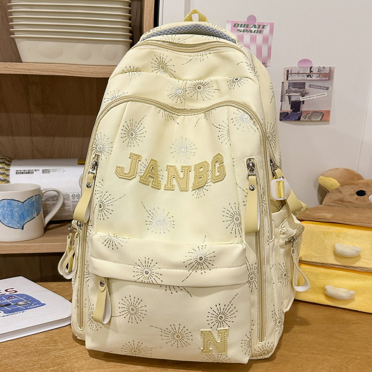 Playful Star-Design Backpack LoungeYard — product view 6