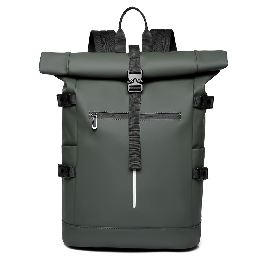 Roll-Top Waterproof Rucksack LoungeYard — product view 3