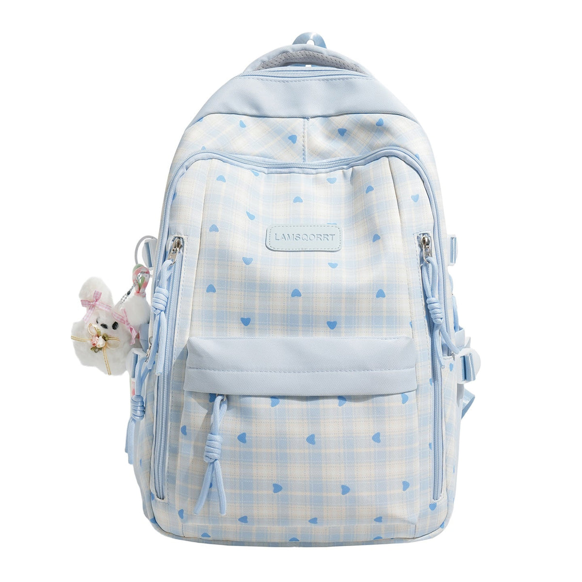 Multi-Functional Checkered Backpack LoungeYard — product view 5