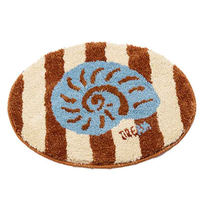 Marine-Themed Plush Area Rug Bowlift — product view 2