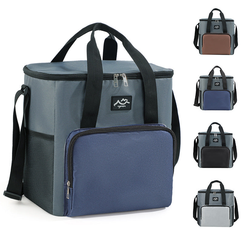 Women's insulated cooler bag with practical stowable carrying strap LoungeYard — product view 1