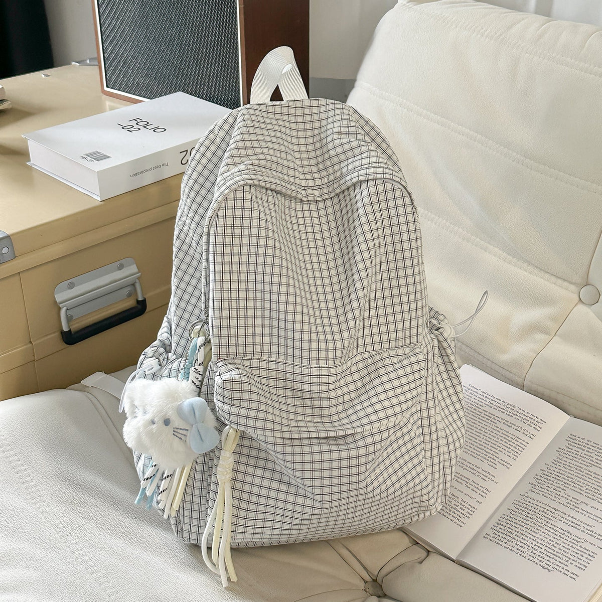Classic Checked Backpack LoungeYard — product view 6