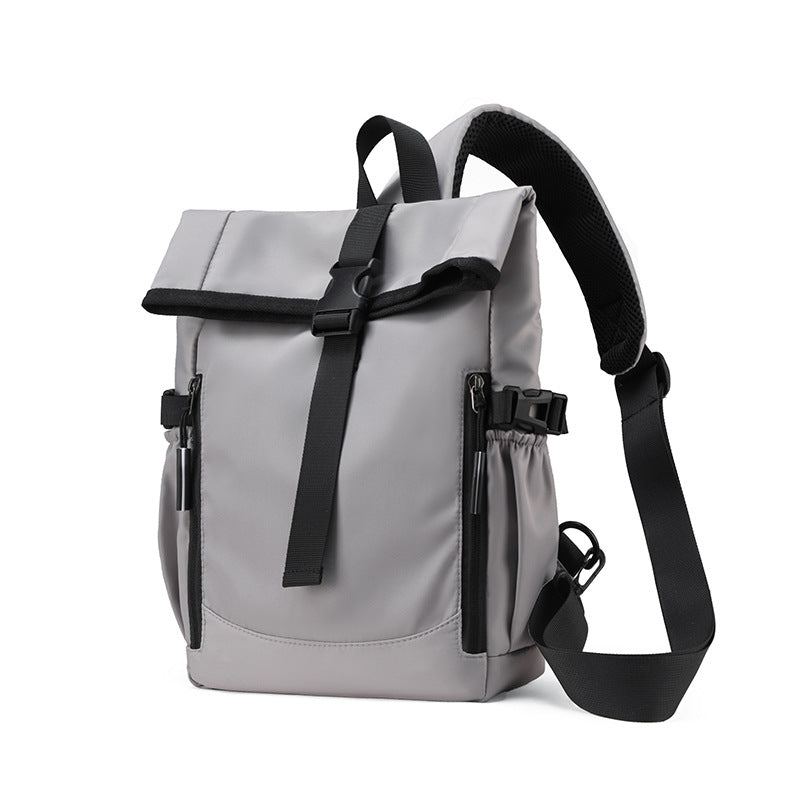 Rolltop Waterproof Backpack LoungeYard — product view 2