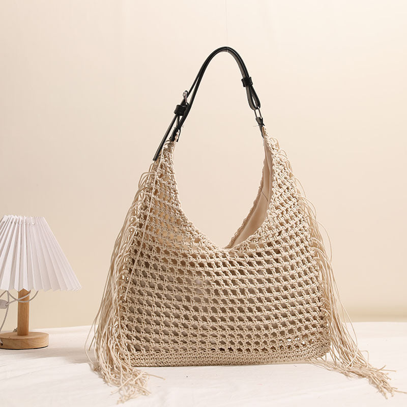 Elegant Handmade Shoulder Bag LoungeYard — product view 4