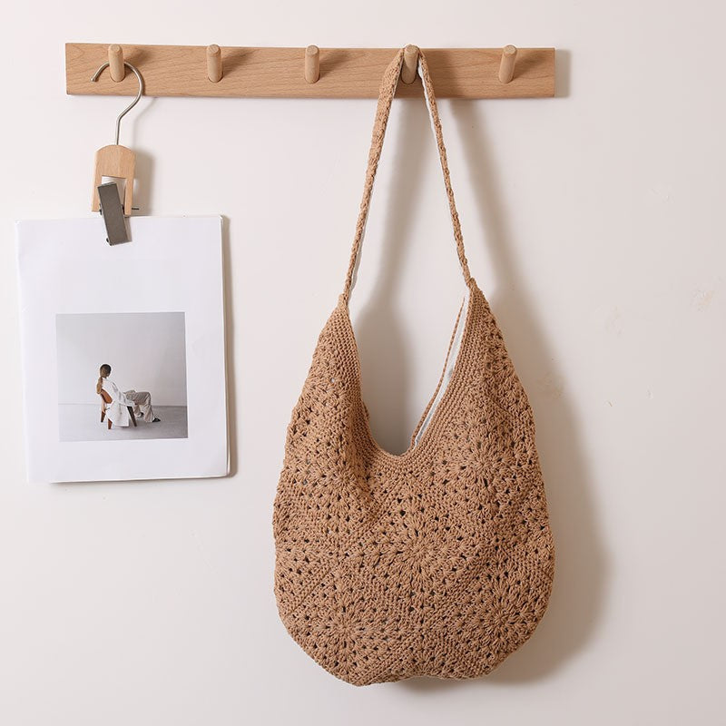 Casual Macrame Shoulder Bag LoungeYard — product view 6