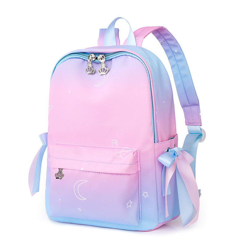 Stylish Galaxy Print Backpack LoungeYard — product view 5