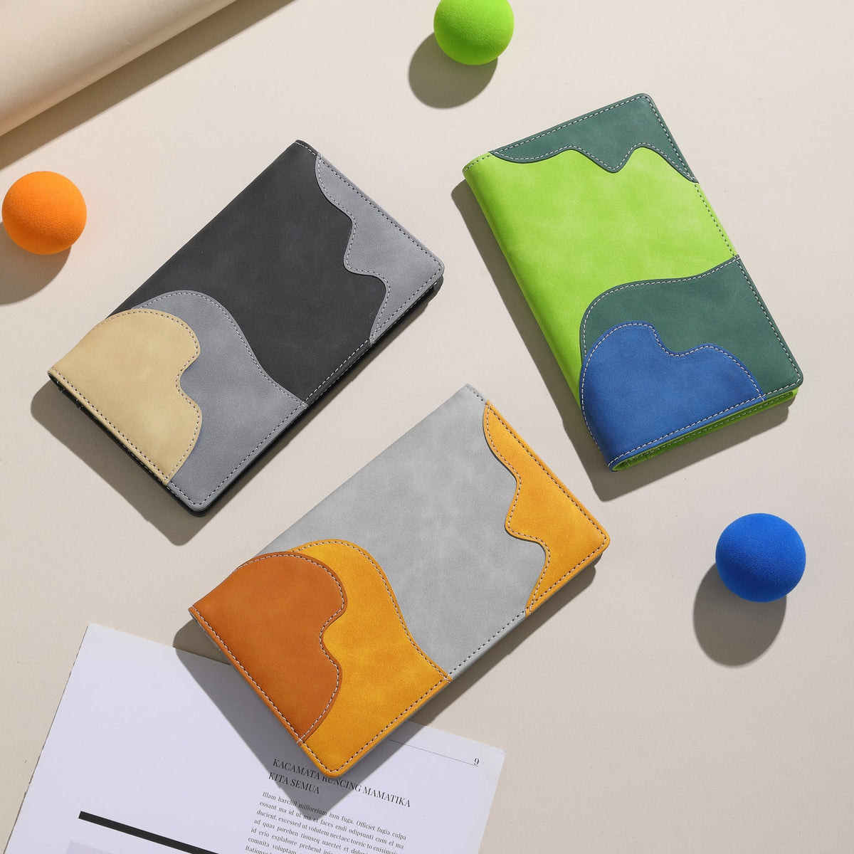 Stylish Artistic Pattern Wallet — product view 3