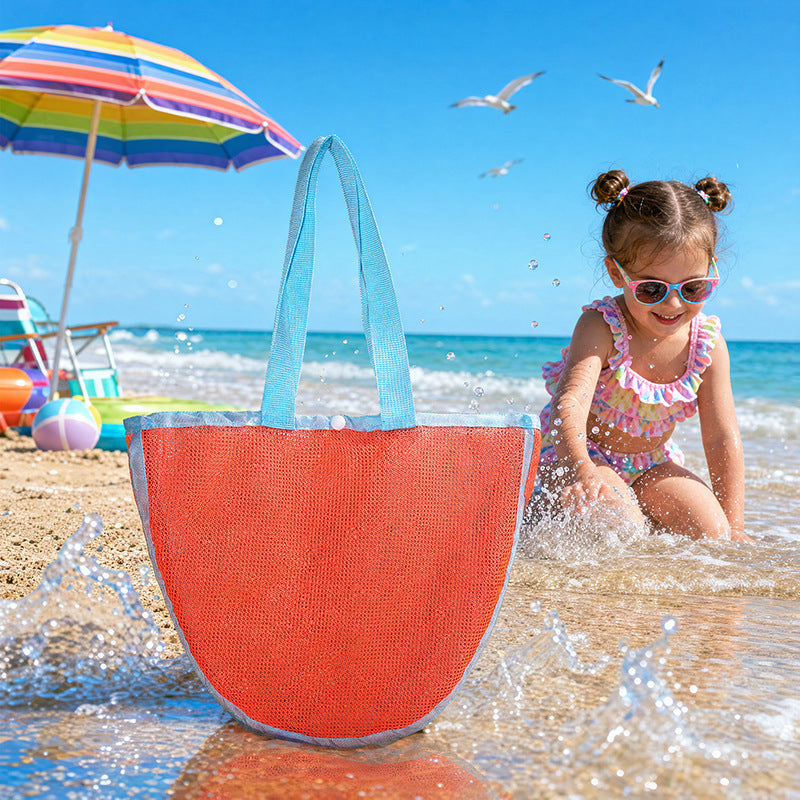 Practical Beach Bag in Net Design LoungeYard — product view 1