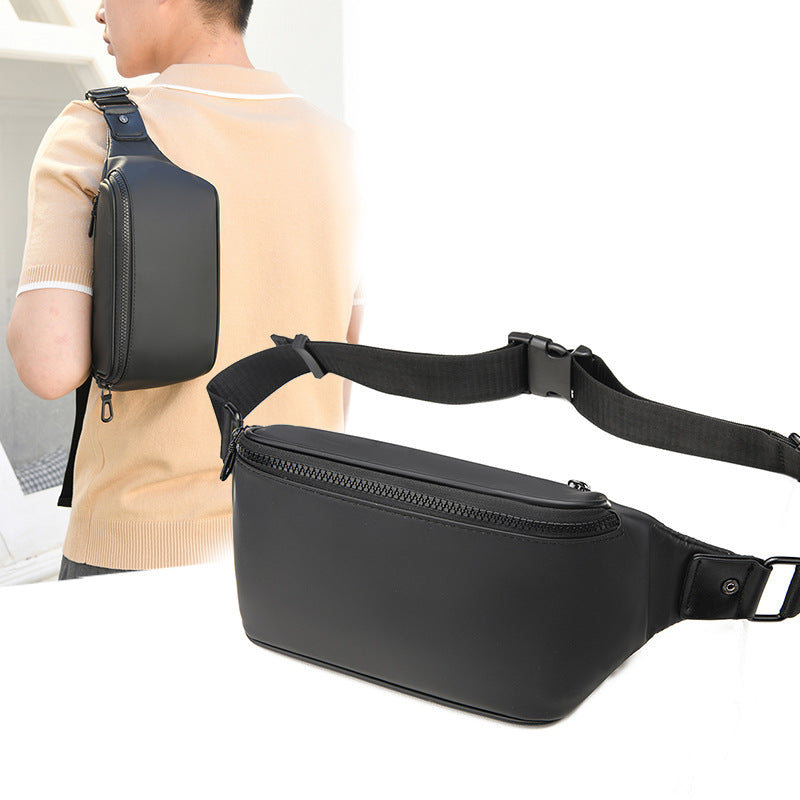 Waist bag made of water-repellent material with ergonomic design LoungeYard — product view 1