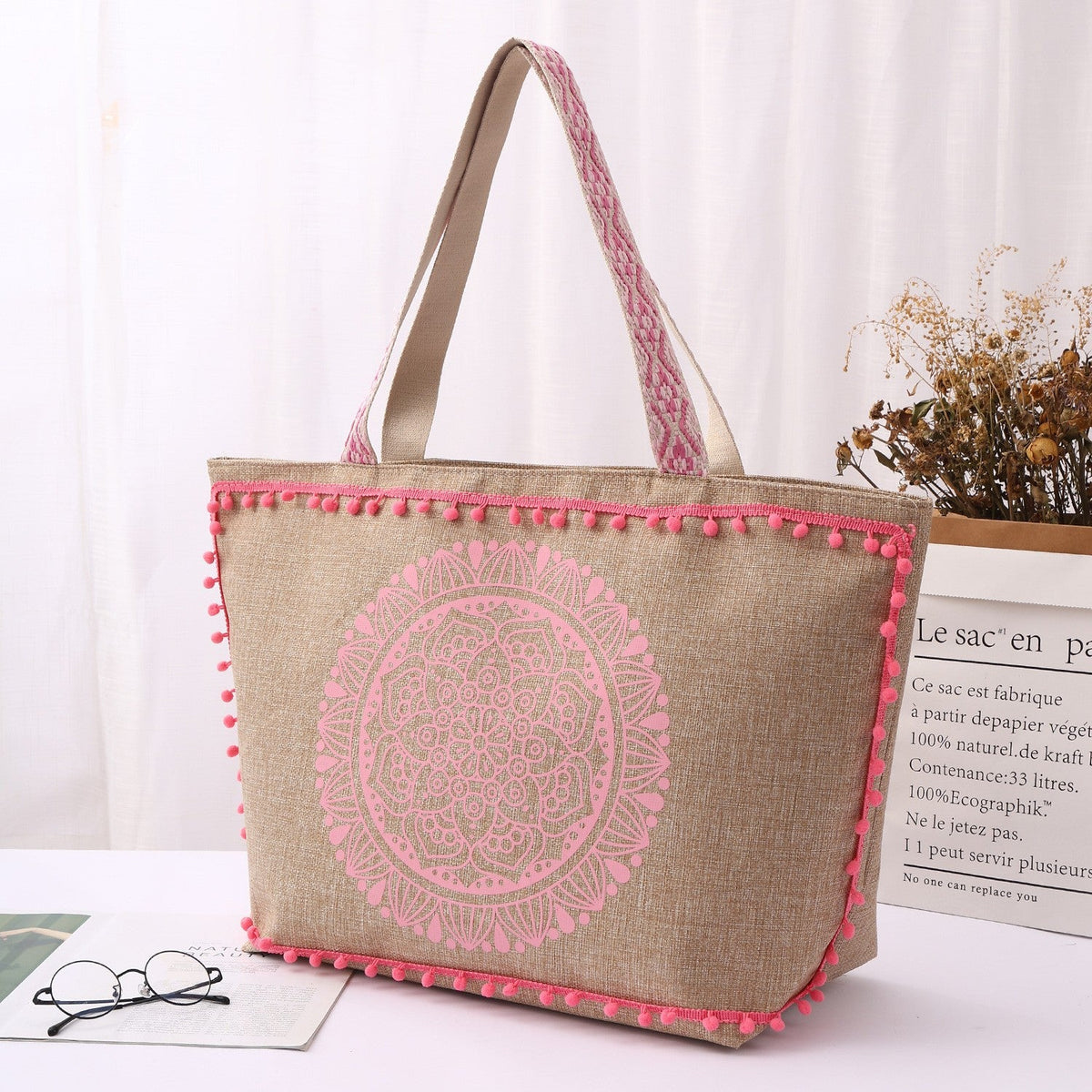 Decorative Tote Bag LoungeYard — product view 7