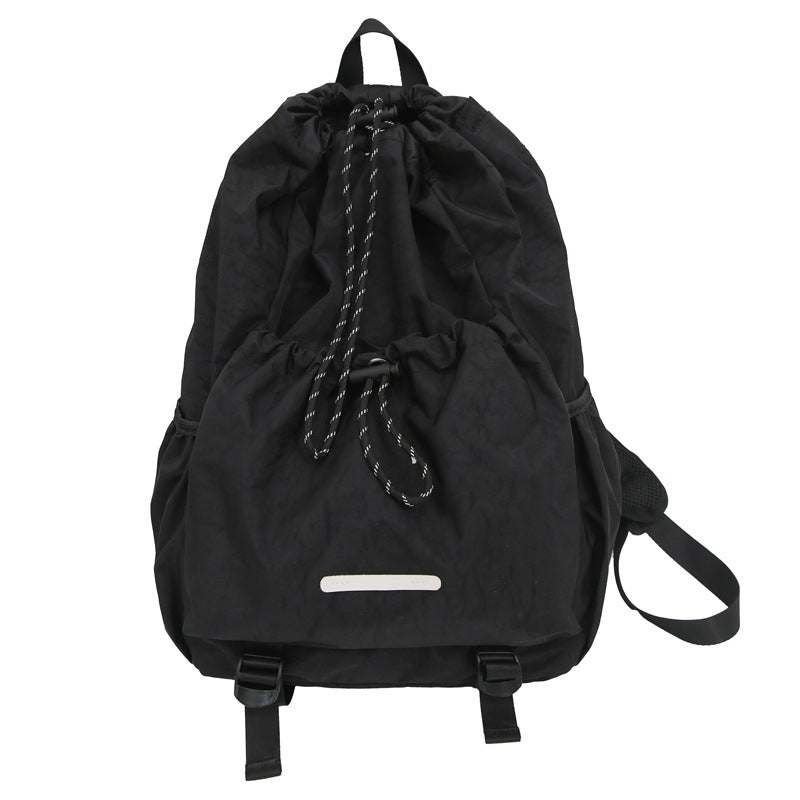 Casual Drawstring Closure Backpack LoungeYard — product view 5