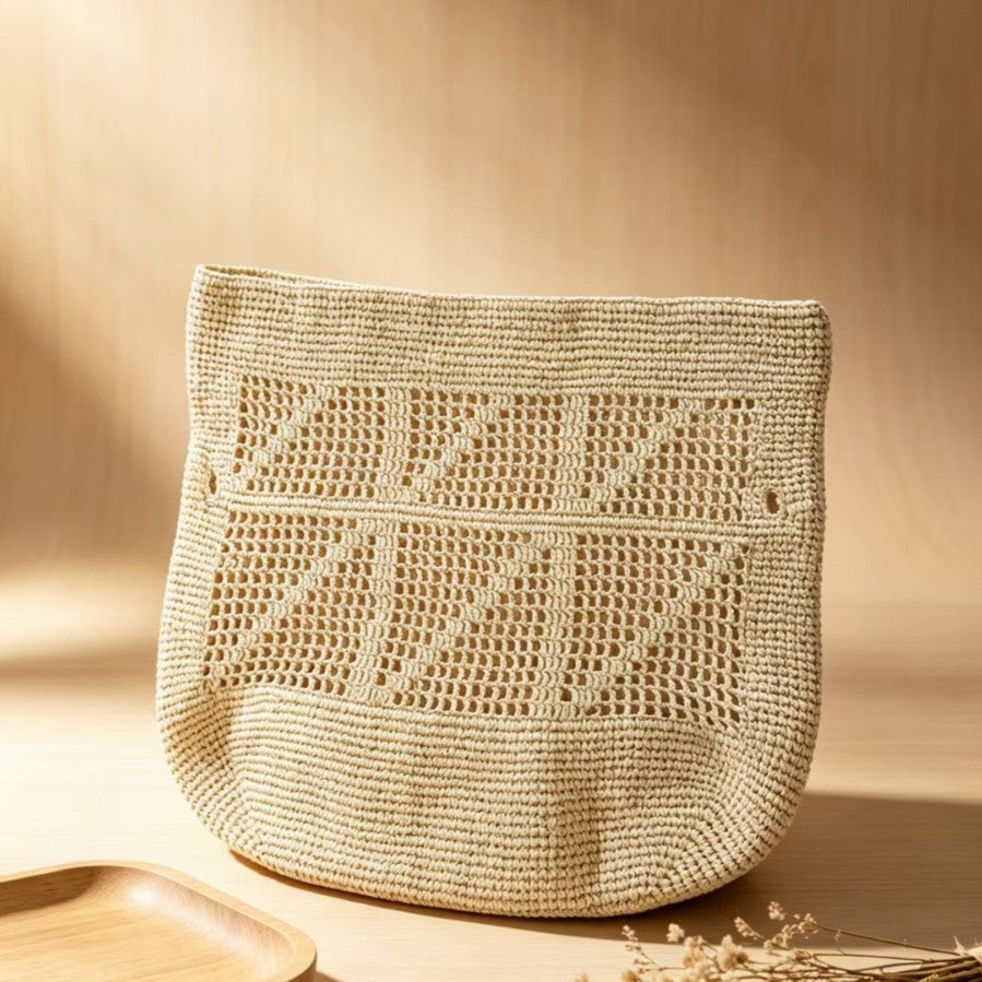 Hand-knotted shoulder bag LoungeYard — product view 1
