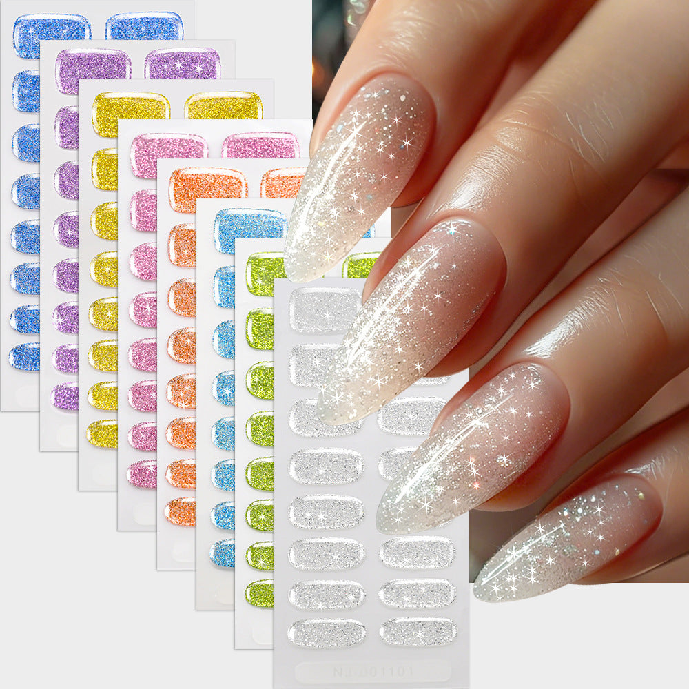 Glittering Gel Nail Wraps — product view 1