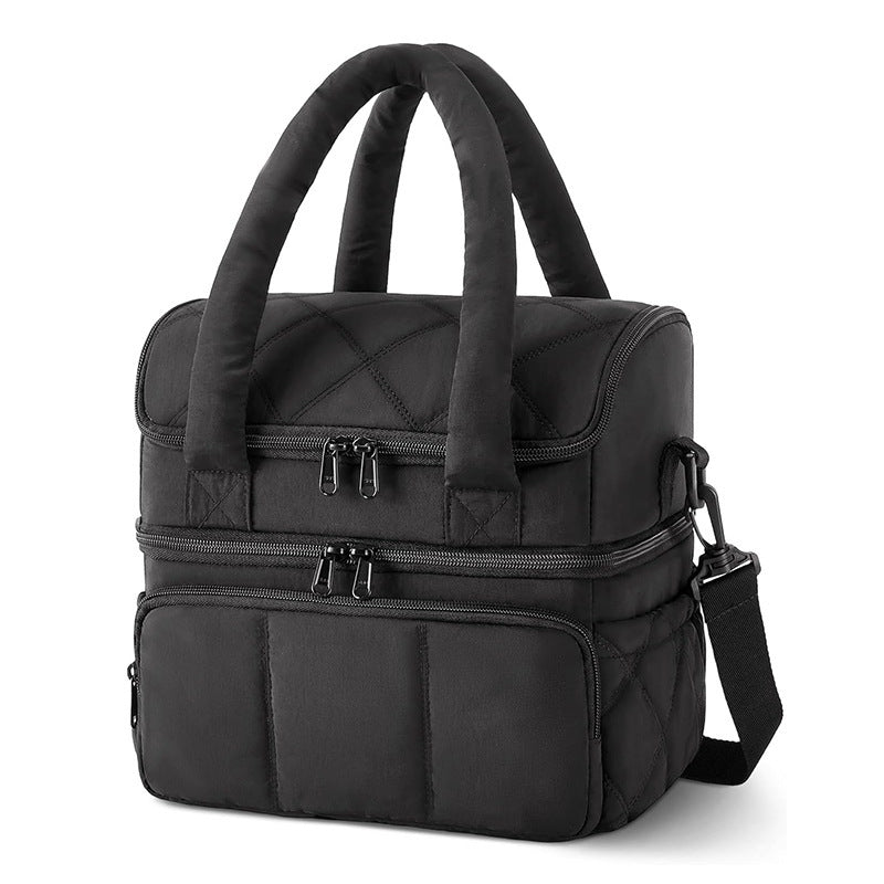 Elegant cosmetic bag with compartments LoungeYard — product view 7