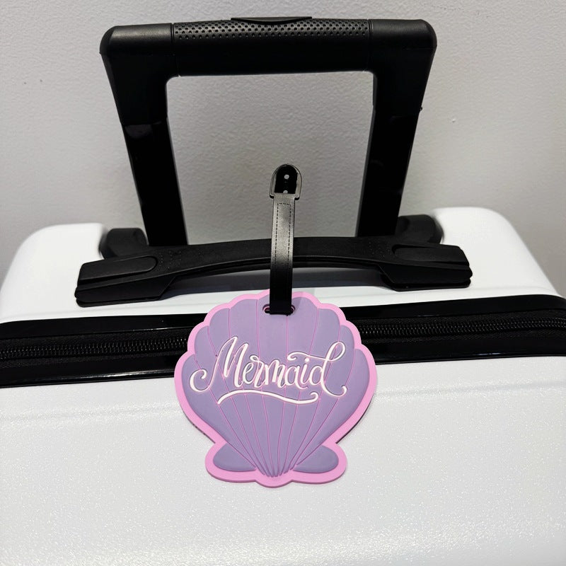 Mermaid Shell Luggage Tag LoungeYard — product view 5