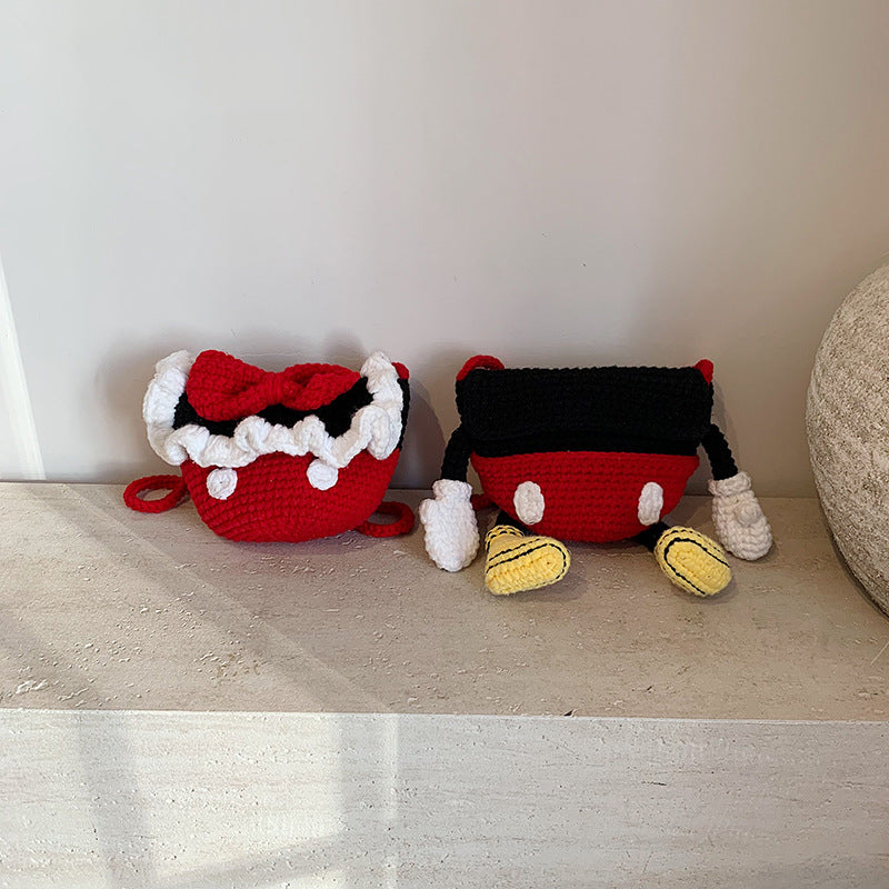 Cute Crochet Character Bag — product view 5