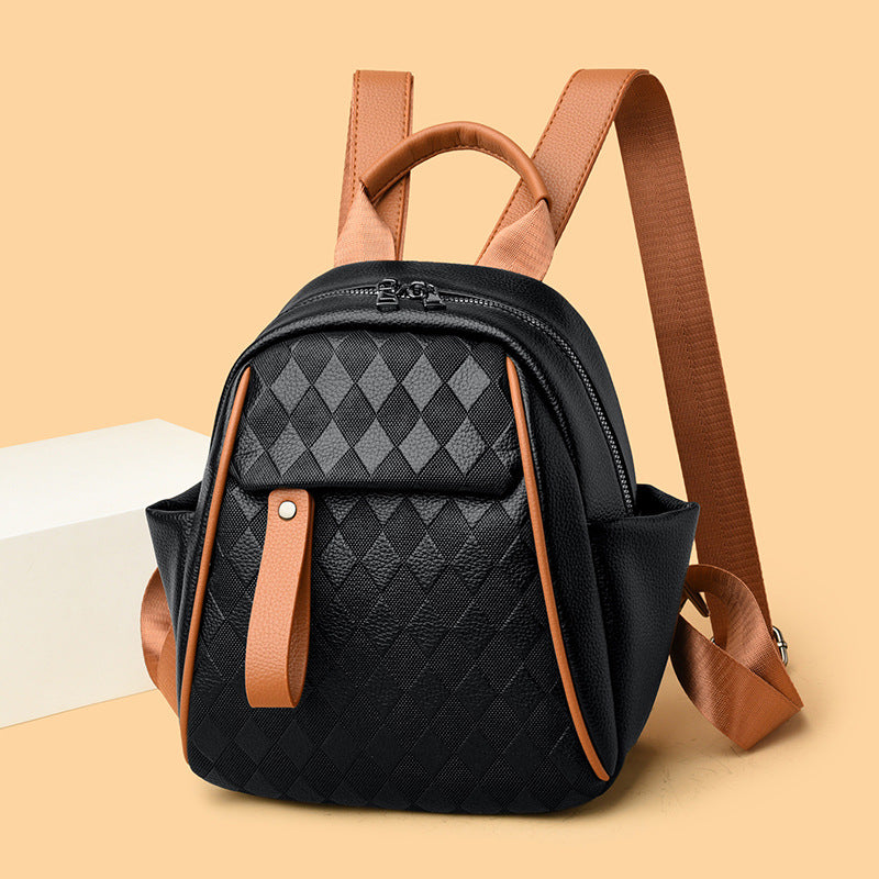 Stylish Quilted Backpack LoungeYard — product view 1