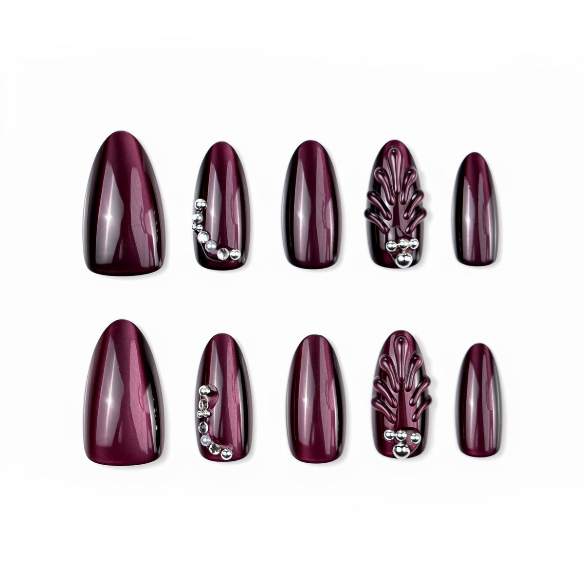 Glamorous Stiletto Press-On Nail Set — product view 1