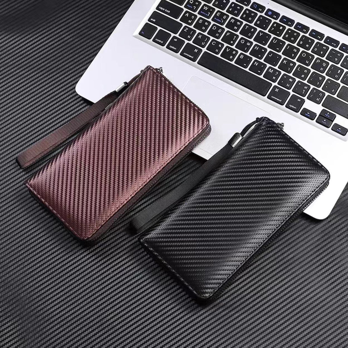RFID Blocking Leather Wallet LoungeYard — product view 3