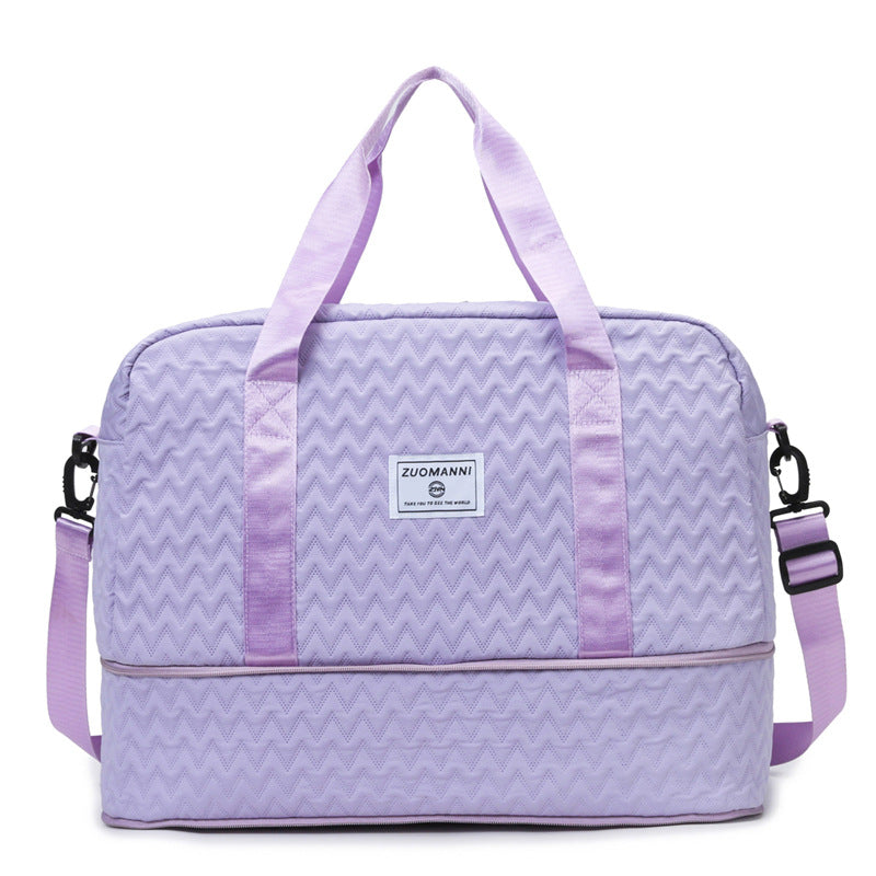 Sporty Tote Bag with Structured Outer Material LoungeYard — product view 3