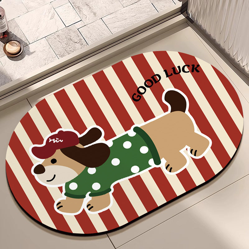 Playful Cat-Themed Shower Mat — product view 5