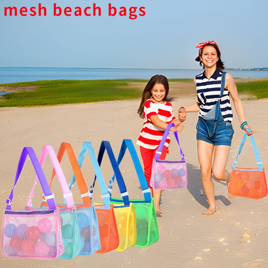 Flexible Net Pocket with Adjustable Shoulder Strap LoungeYard — product view 1