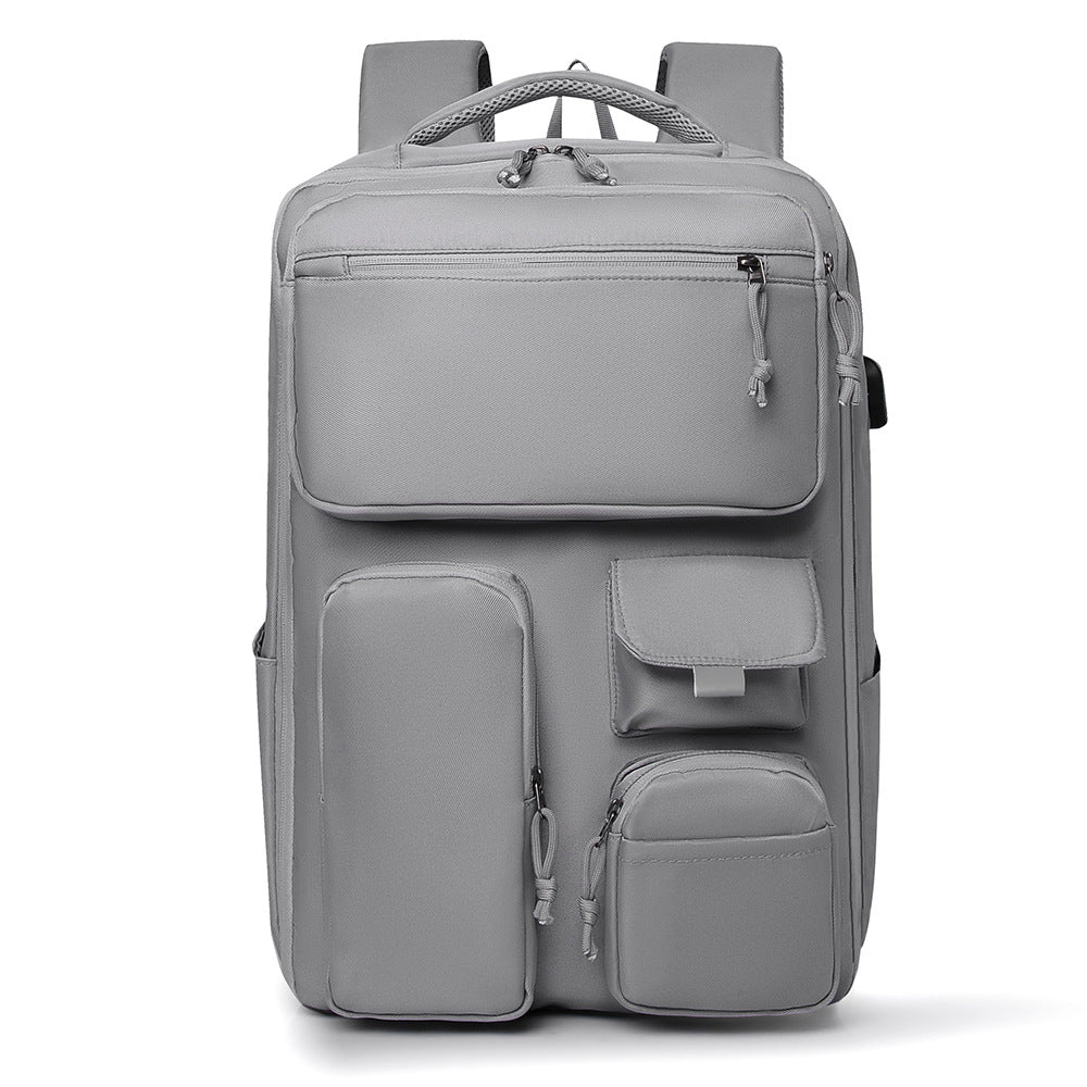 Multi-Pocket Versatile Backpack LoungeYard — product view 5