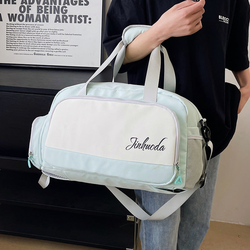 Sporty Travel Bag With Spacious Main Compartment And Practical Side Pockets LoungeYard — product view 3