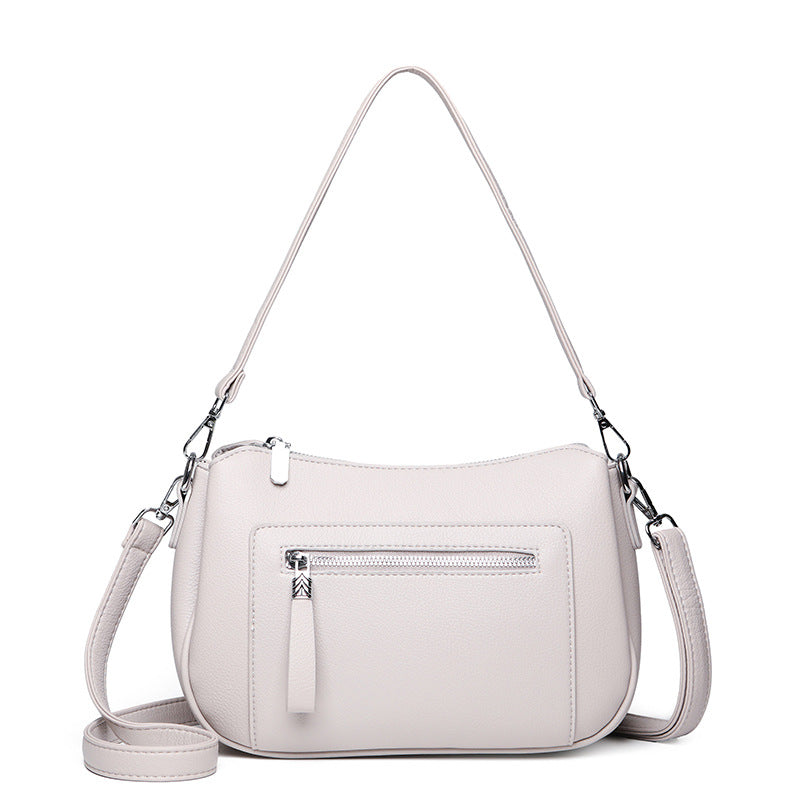 Casual Leather Crossbody Bag LoungeYard — product view 5