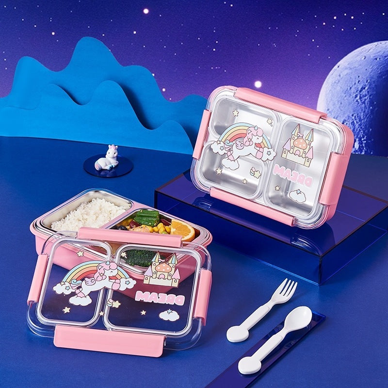 Fun-Themed Multi-Section Lunch Box — product view 2