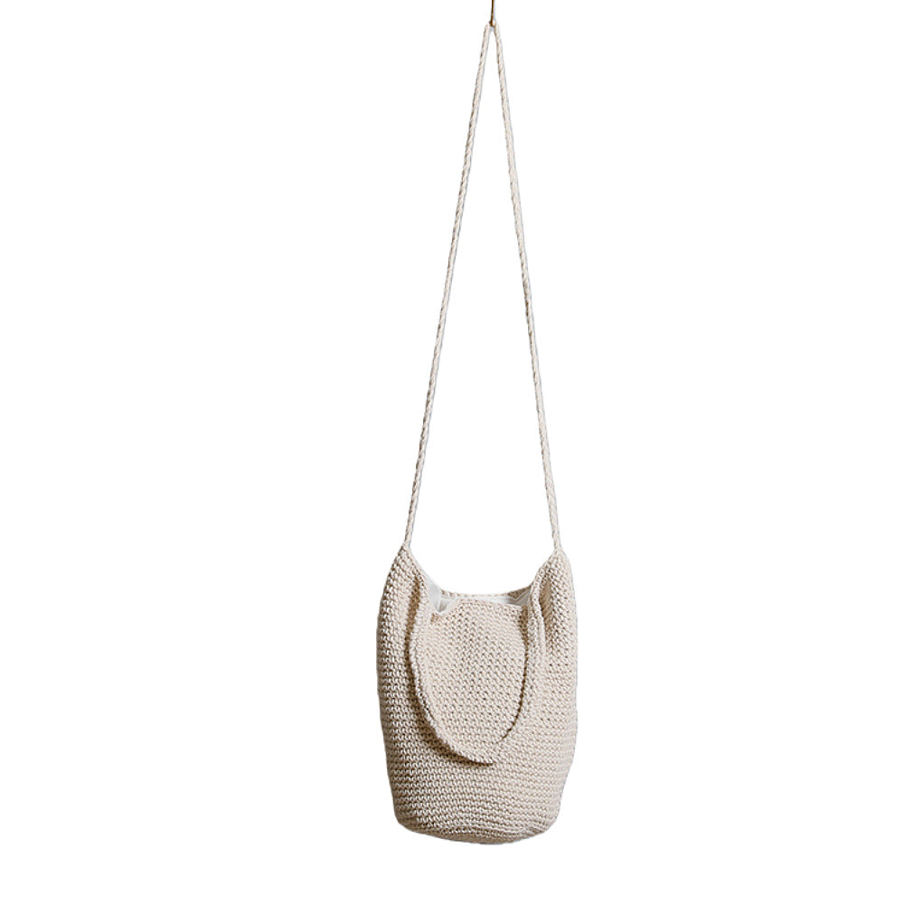 Handmade jute bag with adjustable shoulder strap LoungeYard — product view 4