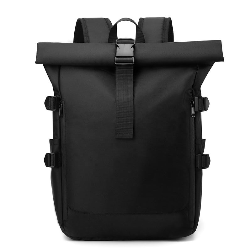 Rolltop Waterproof Adventure Backpack LoungeYard — product view 3