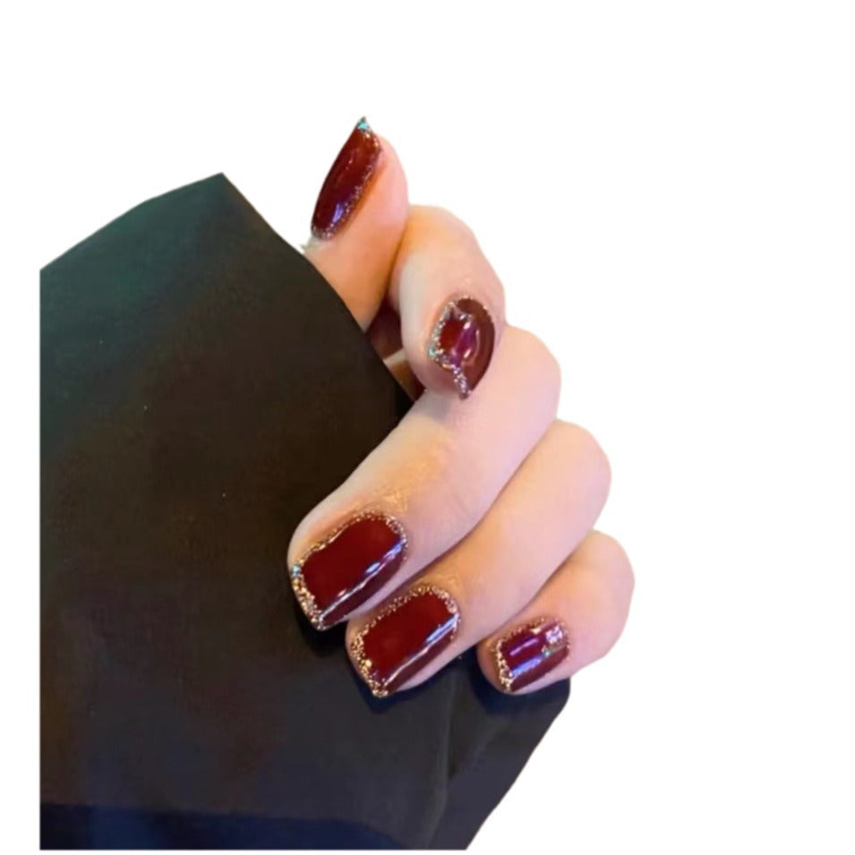 Elegant Glossy Gel Nail Extensions — product view 3