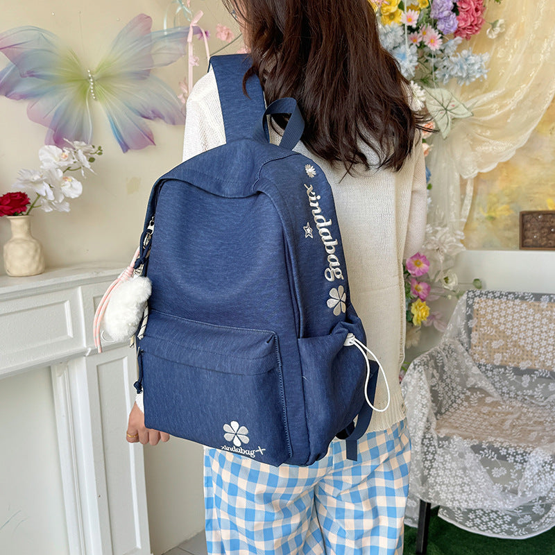 Casual Lightweight Cotton Backpack LoungeYard — product view 3