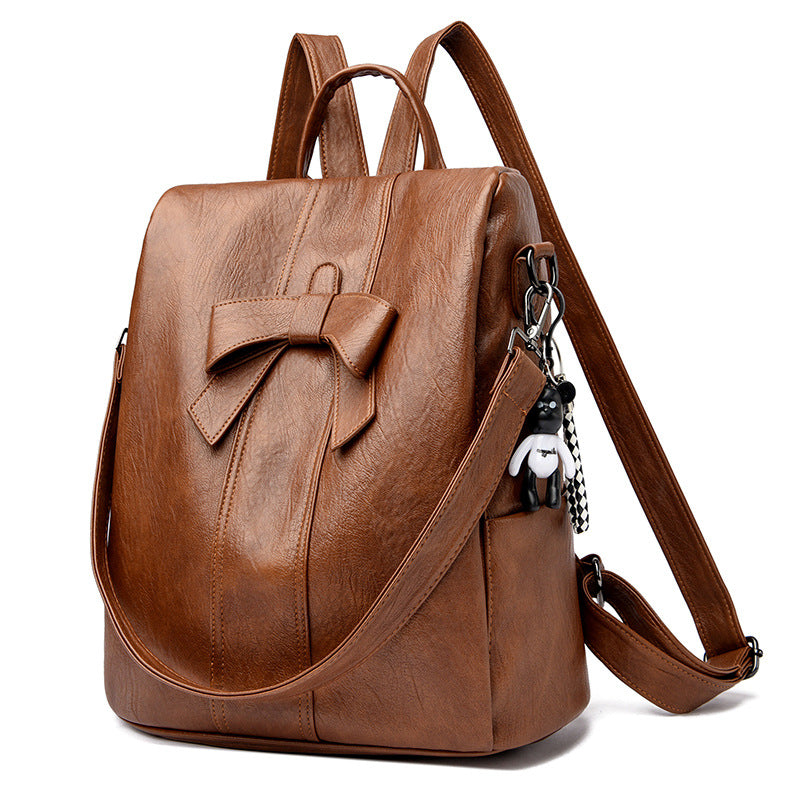 Stylish Bow-Accented Backpack LoungeYard — product view 5