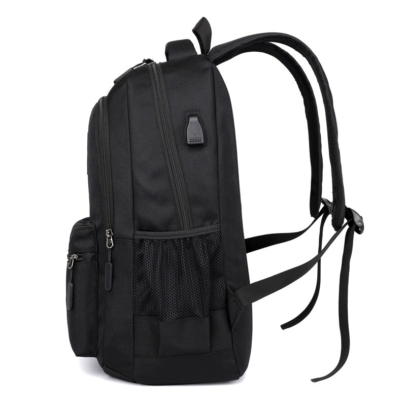Ergonomic USB Charging Backpack LoungeYard — product view 2