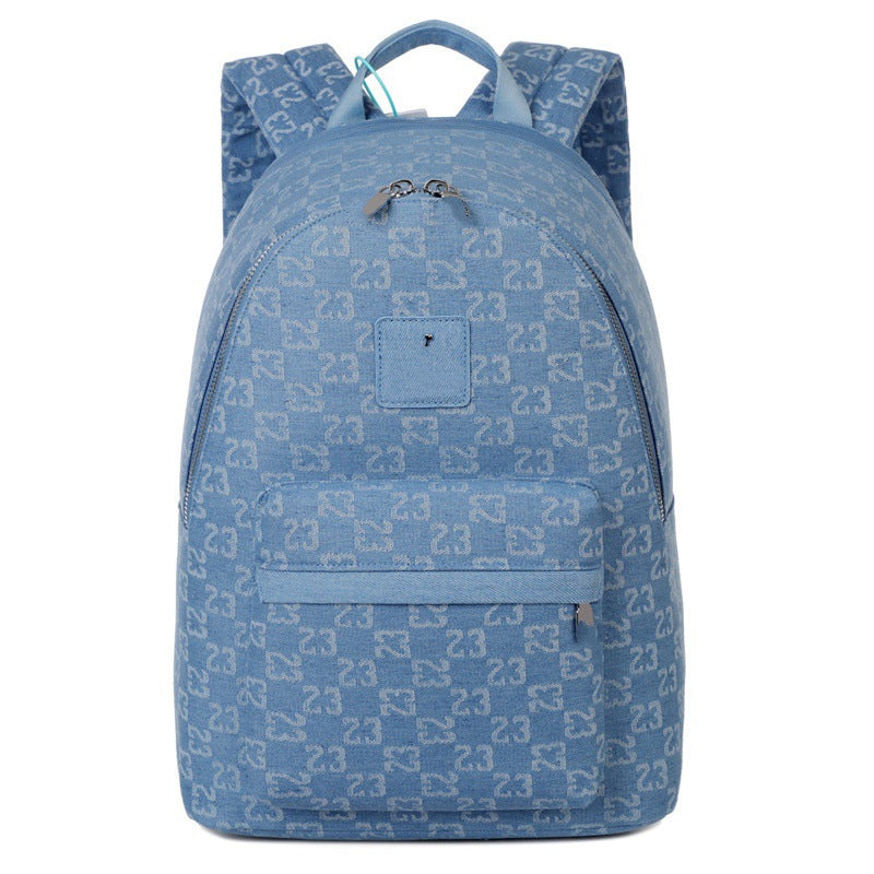 Fashionable backpack with exclusive design and practical storage LoungeYard — product view 2