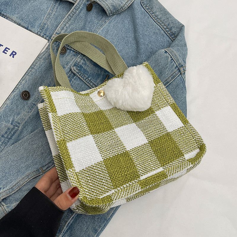 Plaid Tote — product view 1