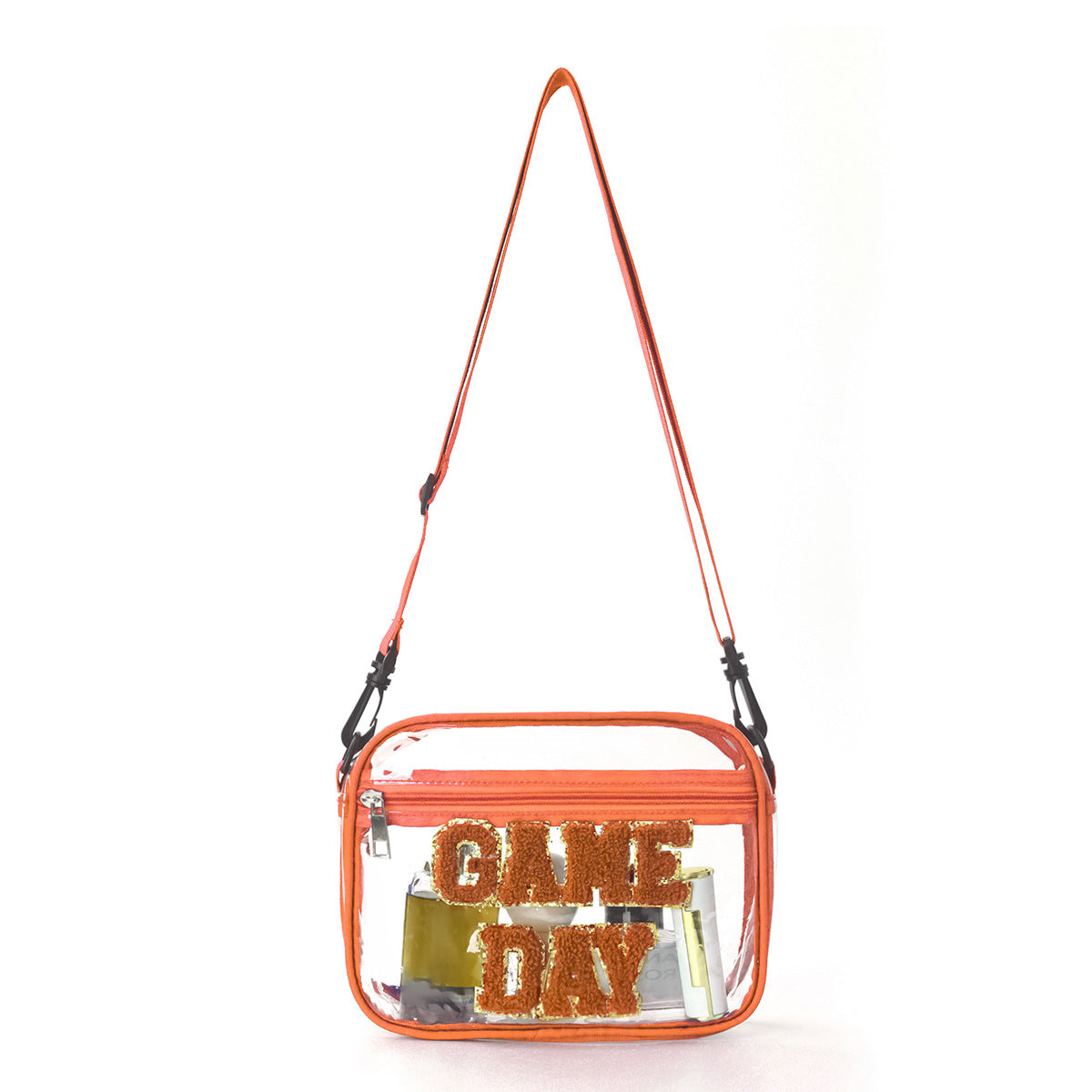 Sporty shoulder bag with transparent front LoungeYard — product view 6