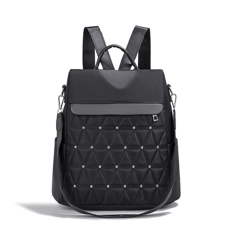 Elegant Quilted Backpack LoungeYard — product view 4