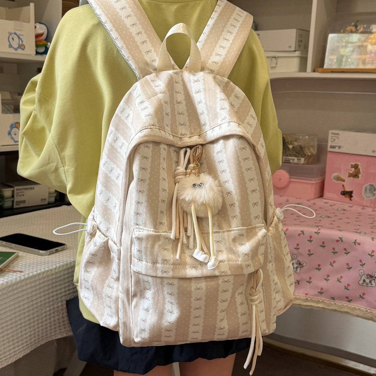 Playful Striped Backpack — product view 7