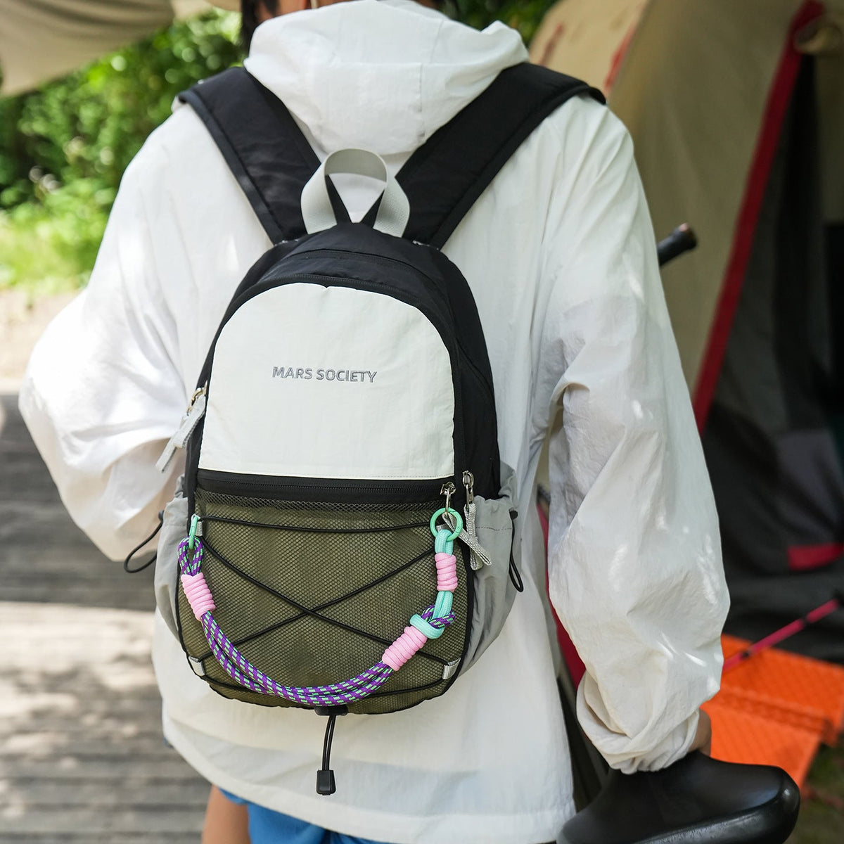 Lightweight Multi-Pocket Sling Bag LoungeYard — product view 3