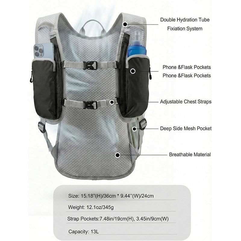 Hydration Bladder Backpack LoungeYard — product view 6