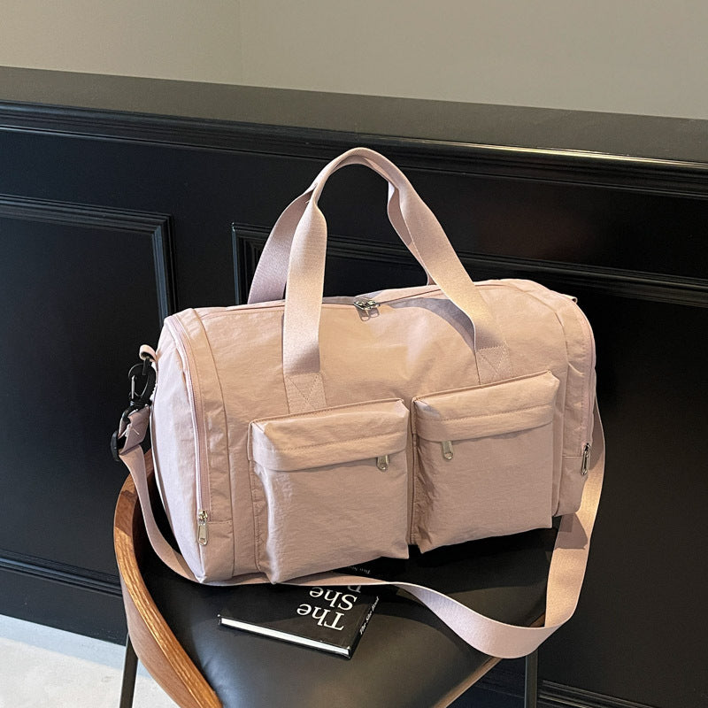 Versatile Sports Travel Duffle Bag with Multi-Pocket Design LoungeYard — product view 3