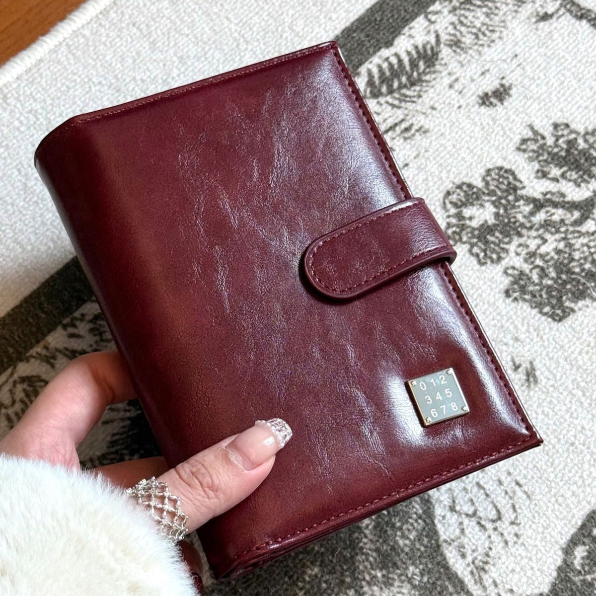 Premium Leather Travel Organizer LoungeYard — product view 1